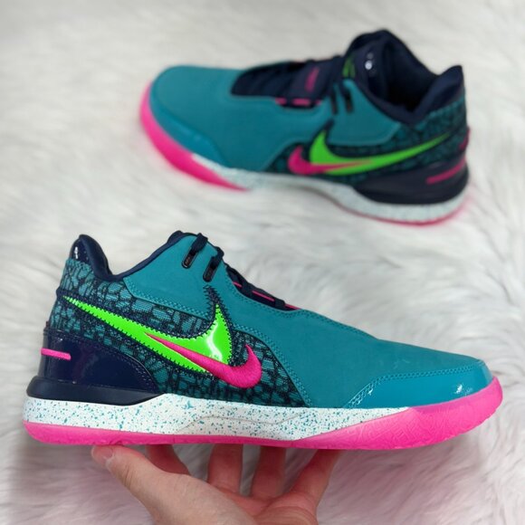 Nike Zoom LeBron NXXT Gen AMPD Teal Mens Basketball FJ1566-300 NEW Sz 9.5 main image 6